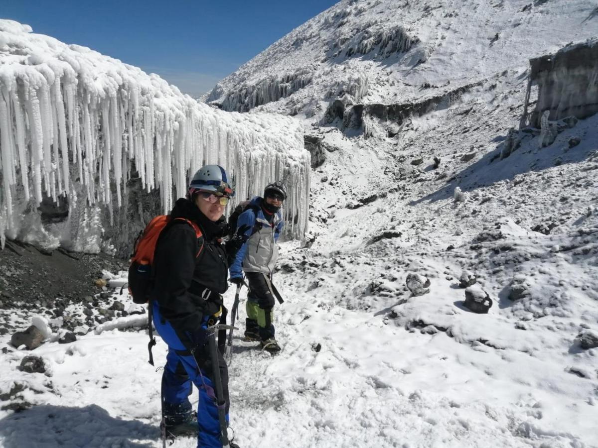 Hostal Sendero De Volcanes Latacunga Dış mekan fotoğraf