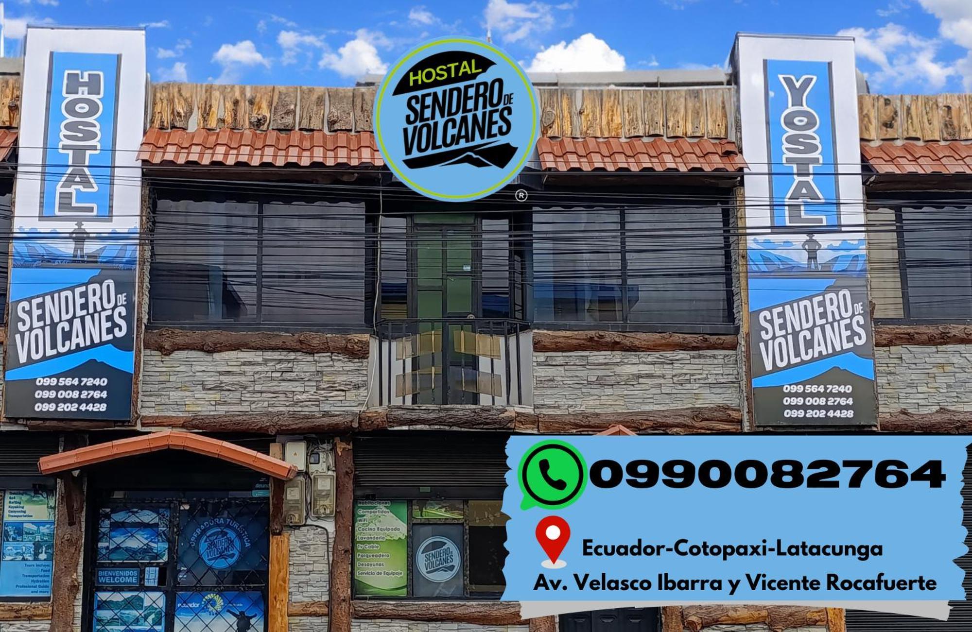 Hostal Sendero De Volcanes Latacunga Dış mekan fotoğraf